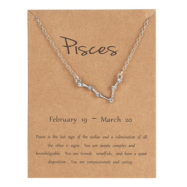 Sterrenbeeld ketting vissen