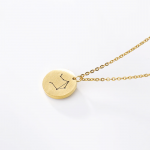 Munt ketting sterrenbeeld Weegschaal