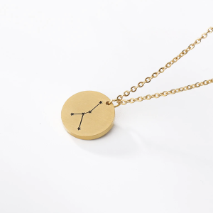 Munt ketting sterrenbeeld Kreeft