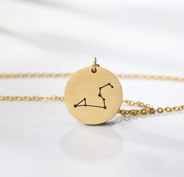 Munt ketting sterrenbeeld Leeuw - Afbeelding 2