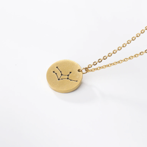 Munt ketting sterrenbeeld Maagd