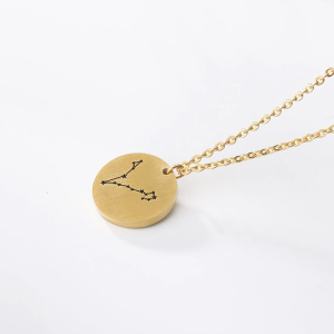 Munt ketting sterrenbeeld Vissen